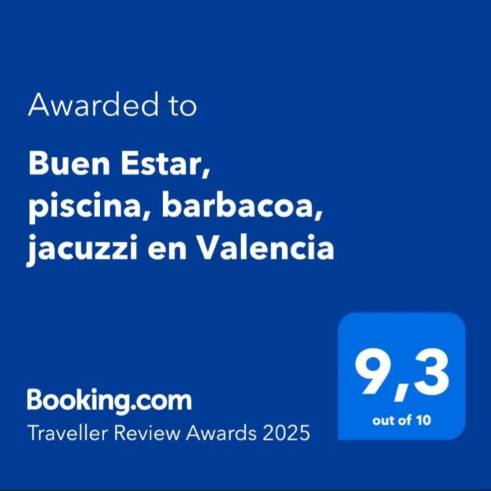 Buen Estar, Piscina, Barbacoa, Jacuzzi En Valencia Villa Turis ภายนอก รูปภาพ